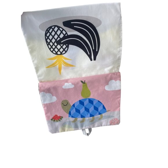 Taf Toys Savannah Infant Tummy-time Soft Crinkle Activity Book - Picture 5 of 7